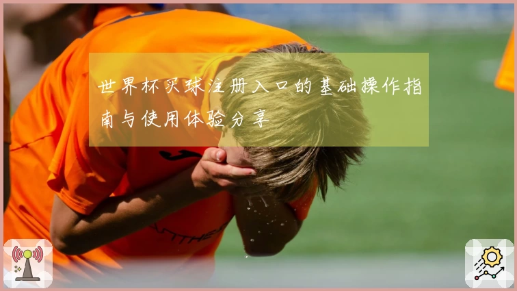 世界杯买球注册入口的基础操作指南与使用体验分享